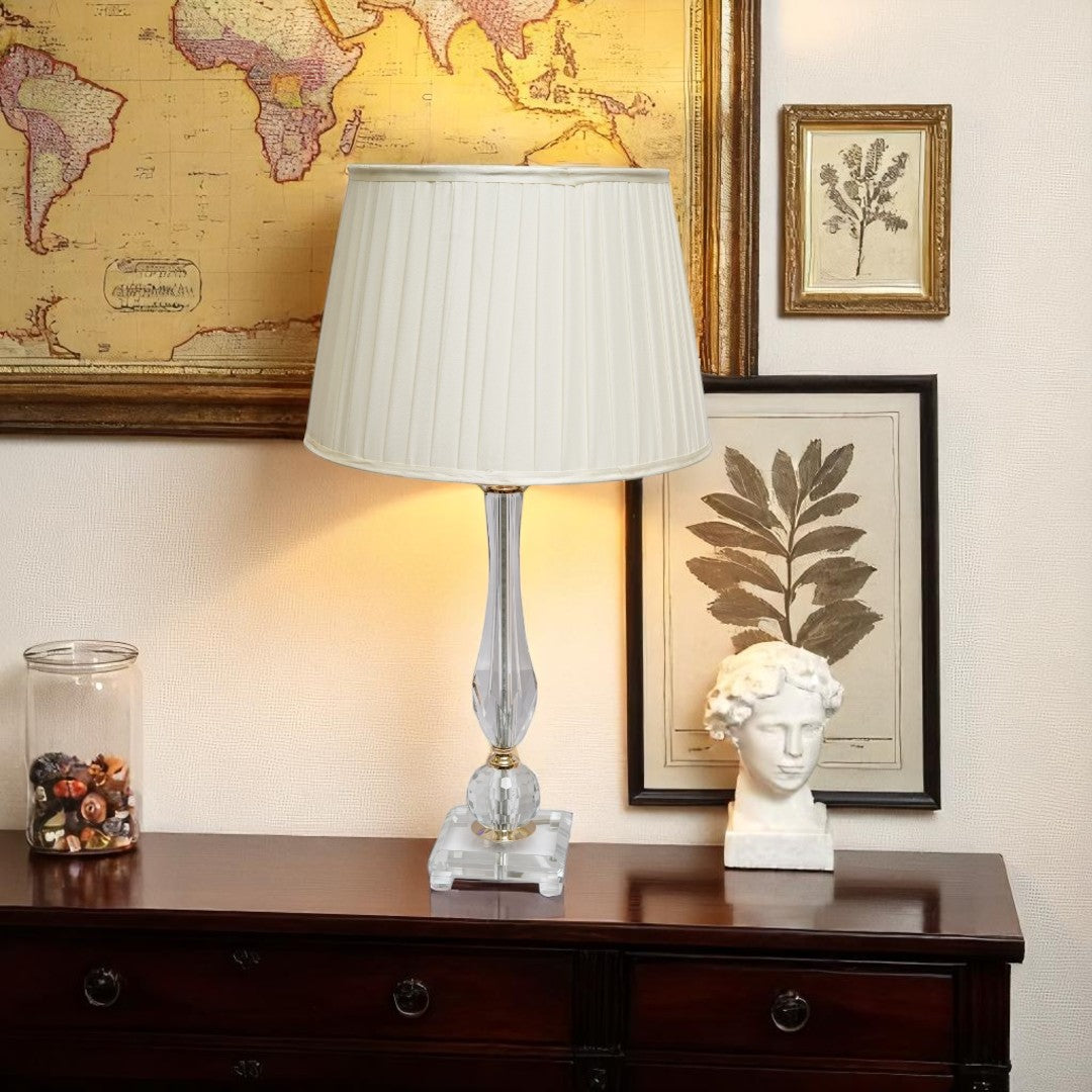 Lyric Soft Pure Crystal Table Lamp